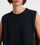 Мини-платье с панелями Sacai, NavyxD/Khaki - фото 4