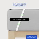 Наматрасник Schlafgut белый, 90/200 см - фото 9