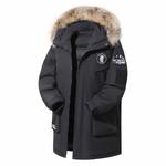 The Simpsons Пуховик унисекс «Симпсоны», Черный - фото