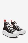 Высокие кеды Move Junior на платформе Converse, черный - фото 2