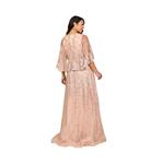 Женское платье для мамы с рукавами-кейпами Lara, Blush - фото 3