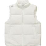 Пуховая жилетка унисекс DESCENTE, белый - фото