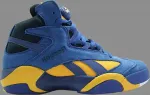 Кроссовки shaq attaq 'packer shoes' Reebok, синий - фото