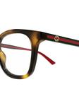 Очки Gucci Eyewear в квадратной оправе, зеленый - фото 3