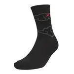 Adidas Носки миди унисекс 1 упаковка Black/Energy Red/Dark Gray - фото