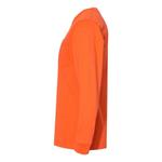 Футболка с длинным рукавом и карманом, Синяя Bayside, синий - фото 2