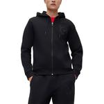 Свитер мужской черный HUGO BOSS - фото 4