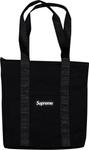 Сумка Supreme Canvas Tote Black, черный - фото
