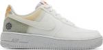 Кроссовки Nike Air Force 1 Crater GS 'Move To Zero - White Orange', белый - фото