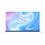 Телевизор Haier LU55X5(PRO), 55", 4K UHD, Direct LED, 120 Гц, синий/серебристый - фото