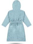 Халат normani, светло-синий - фото 2