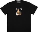 Футболка Off-White Caravaggio Boy Over Tee 'Black/White', черный - фото 2