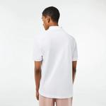 Поло Lacoste Logo-Patched Short-Sleeve, белый - фото 16