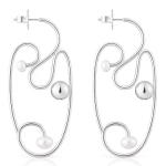 Серьги Tous Tsuri, серебро/жемчуг - фото 2