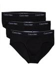 Трусы мужские Calvin Klein Underwear с логотипом бренда 3 шт, черный - фото