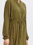 Платье-рубашка b.young GILDA, оливковый - фото 4