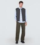 Рубашка из хлопкового поплина Gr10K, синий - фото 2