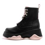 Ботинки Martin Boot женские Momgog, черный/зеленый - фото 5