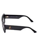 Солнцезащитные очки Jimmy Choo JC5009, черный - фото 4