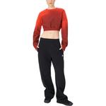 Кроп-свитшот Marine Serre, красный - фото 3