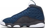 Кроссовки Air Jordan 13 Retro Flint 2010, синий - фото 3