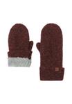 Перчатки Bickley+Mitchell Mittens, Burgundy/Dark Red - фото 2