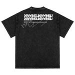 Футболка унисекс XINYINSU, выцветший черный - фото 2