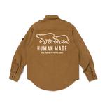 Рубашка unisex HUMAN MADE, бежевый - фото 4