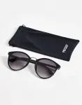 Черные круглые солнцезащитные очки Pieces - фото 3