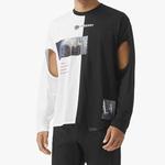 Футболка мужская Black/White Burberry - фото 3