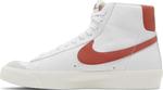 Кроссовки Nike Wmns Blazer Mid '77 'White Orange', белый - фото 4