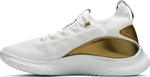 Кроссовки Curry Flow 8 Gold Blooded, белый - фото 3