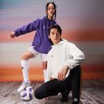 Куртка унисекс KELME, фиолетовая - фото 7