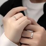 VAN GOGH Серебряное парное кольцо S925 Unisex - фото 8