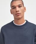 Джемпер Barbour Pima Cotton Crew Neck, классический темно-синий - фото 4