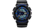 Часы CASIO G-Shock Analog-Digital 'Black Blue', черный - фото 2