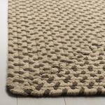 SAFAVIEH, 69 x 366 см, Ковер-дорожка ручной работы Braided Collection Beige/Brown BRD173A Country Cottage реверсивный хлопковый - фото 4