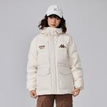 1916 Пуховик унисекс Kappa, белый - фото 8