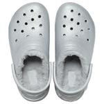 Клоги унисекс Crocs, серебро - фото 5
