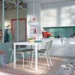 Стол VIHALS IKEA, 125x74 см, белый - фото 3