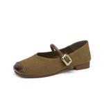 Туфли Мэри Джейн женские Gemeiq, хаки - фото 3