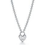 Колье Tiffany & Co. Return to Tiffany Love Lock, серебро - фото