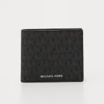 Кошелек Michael Kors Greyson Billfold Coin Pocket, черный - фото