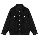 Джинсовая куртка унисекс Xinyinsu, черный - фото 11