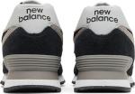 Кроссовки New Balance 574 Core, черный/серый/белый - фото 8