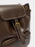 Рюкзак Parfois With Shoulder Strap, коричневый - фото 4
