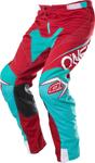 Брюки O´Neal Mayhem Lite Blocker для мотокросса, красный/синий - фото 2