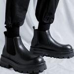 Ботинки Челси мужские черный Gzz - фото 11