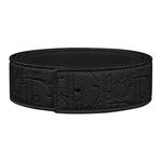 DIOR Кожаный ремень мужской черный, Black - фото 2