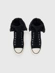 Высокие кроссовки CONVERSE CTAS FOLD OVER, Black - фото 3